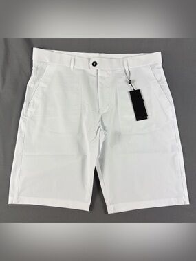 Greyson Golf Shorts Montauk Polyamide 36 x 10 Arctic White NWT MSRP $118